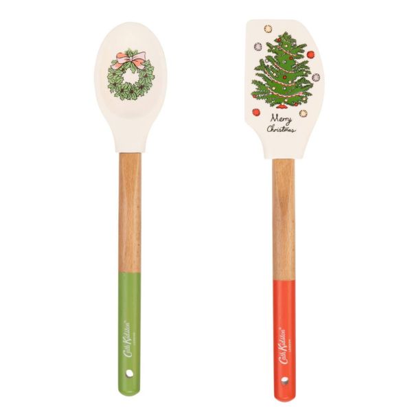 Cath Kidston Wreath Silicone Spatula & Spoon Set